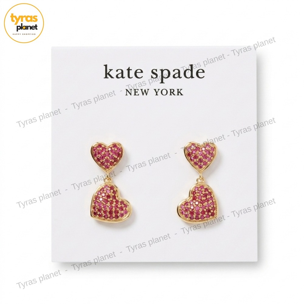 Kate‎ Spade With All My Heart Pavé Drop Earrings